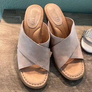 Born slip on heels size 6M